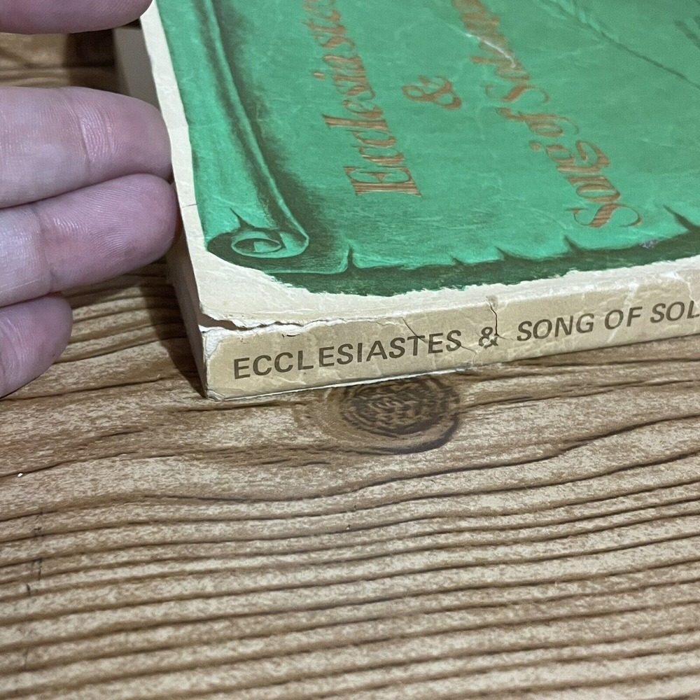 Ecclesiastes & Song of Solomon by J. Vernon‎ McGee Paperback 1977 First Printing - Picture 5 of 8